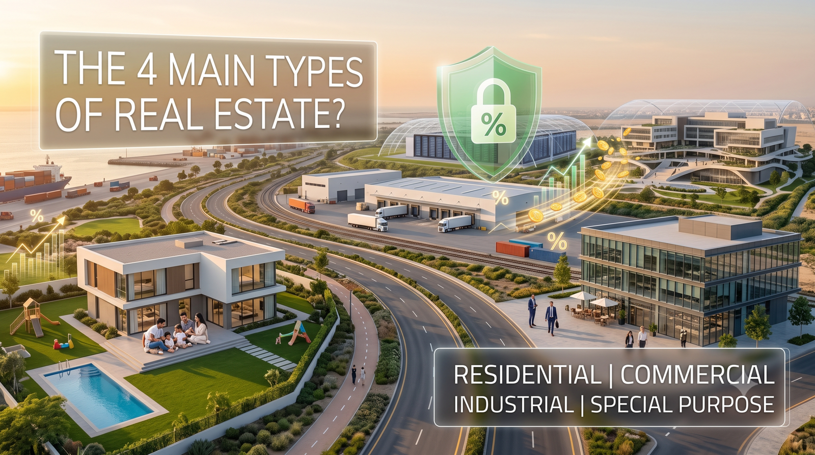 What is Real Estate: Understanding the Basics of Property and Value 4 type real estate