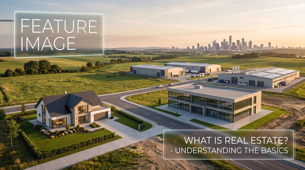 What is Real Estate: Understanding the Basics of Property and Value gemini generated image wq2reewq2reewq2r